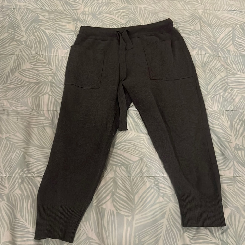Zara knit capri joggers